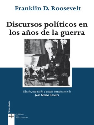 cover image of Discursos políticos en los años de la guerra